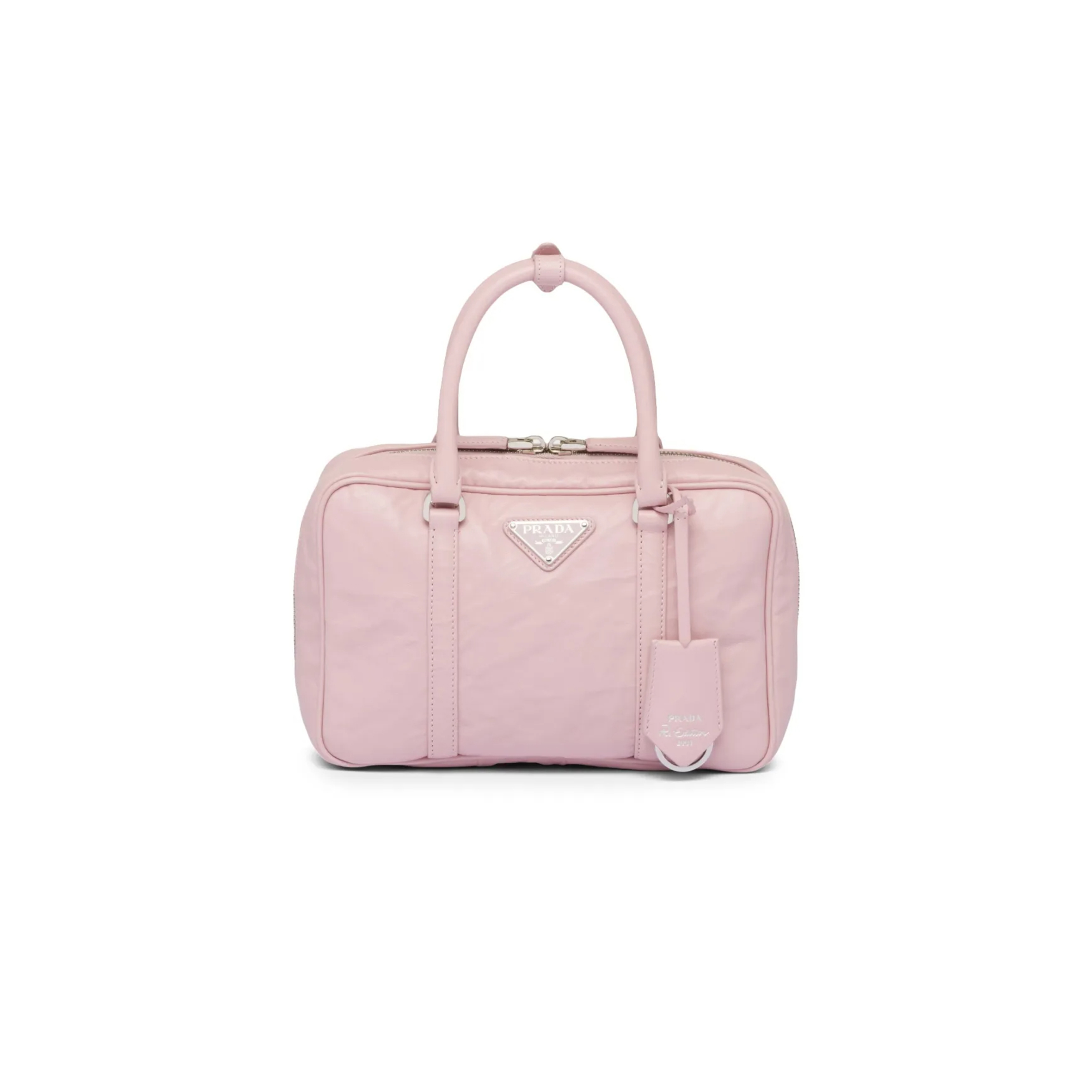 PRADA MEDIUM NAPPA LEATHER TOP HANDLE BAG 1BB092 (24*15.5*7cm) 